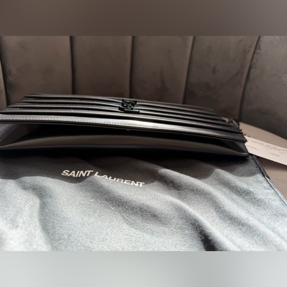 YVES SAINT LAURENT Smoking YSL Monogram Clutch Bag quilted - Picture 6 of 16